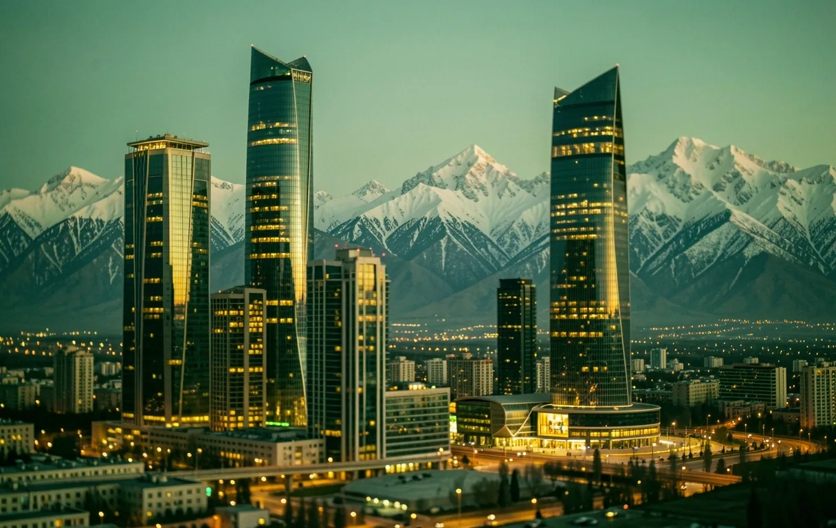 Алматы, финансовый центр